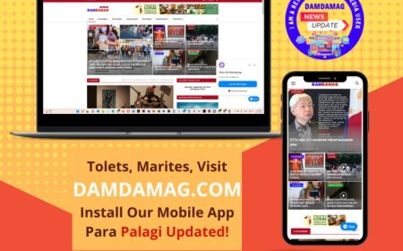 DAMDAMAG OFFICIAL WEBSITE AND MOBILE APP NOW ONLINE