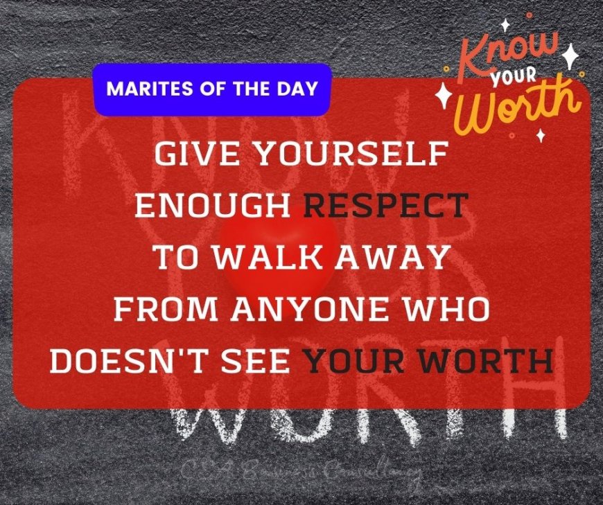 GIVE YOURSELF ENOUGH RESPECT