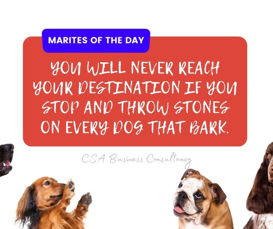 MARITESNEWS  YOU WILL NEVER REACH YOUR DESTINATION